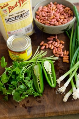 Ingredients for Southwest Bean Burgers