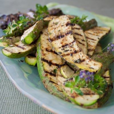 grilled zucchini and portobellos with mustard and herbs grilled zucchini and portobello mushrooms with mustard and herbs