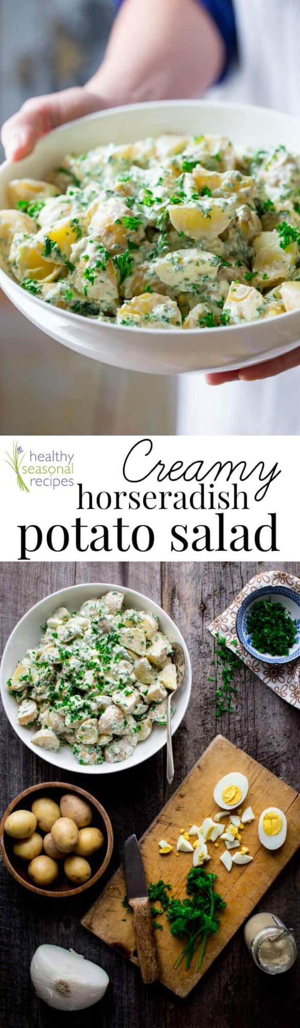 creamy horseradish potato salad Healthy Seasonal Recipes