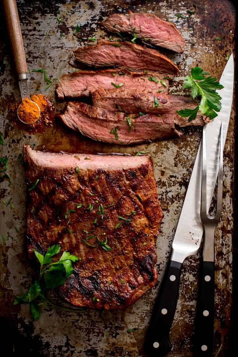 season flank steak
