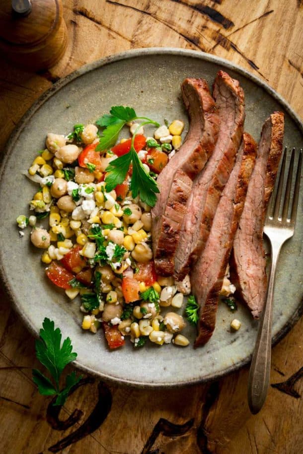 season flank steak