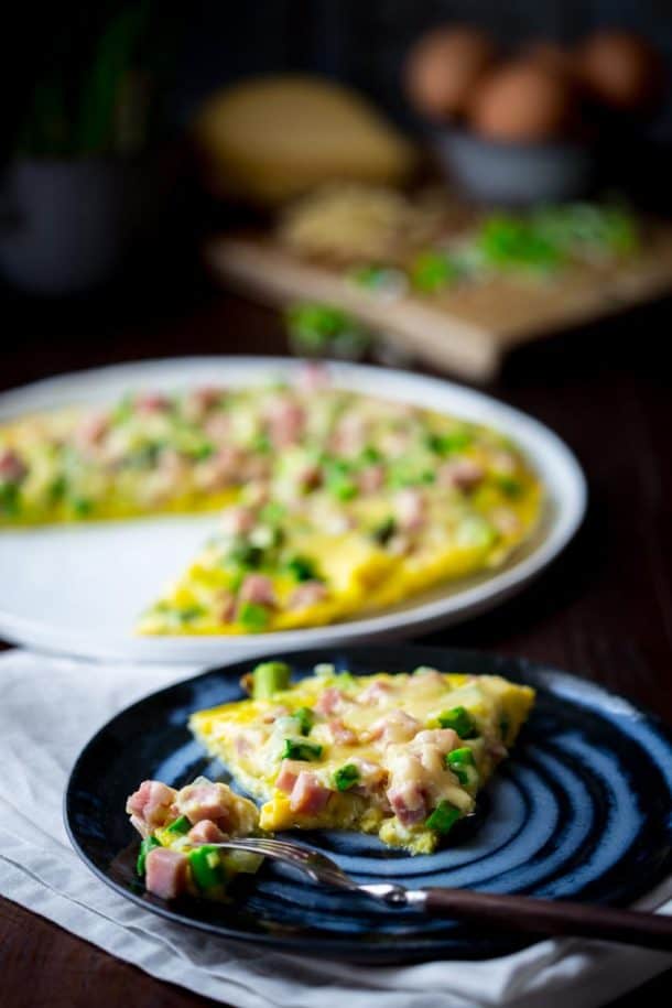 frittata with ham and asparagus Healthy Seasonal Recipes