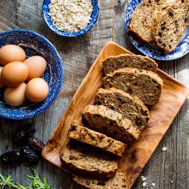 Zucchini Oat Bread