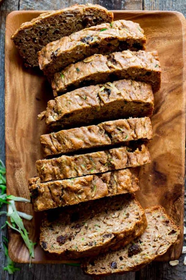 Zucchini Oat Bread Healthy Seasonal Recipes