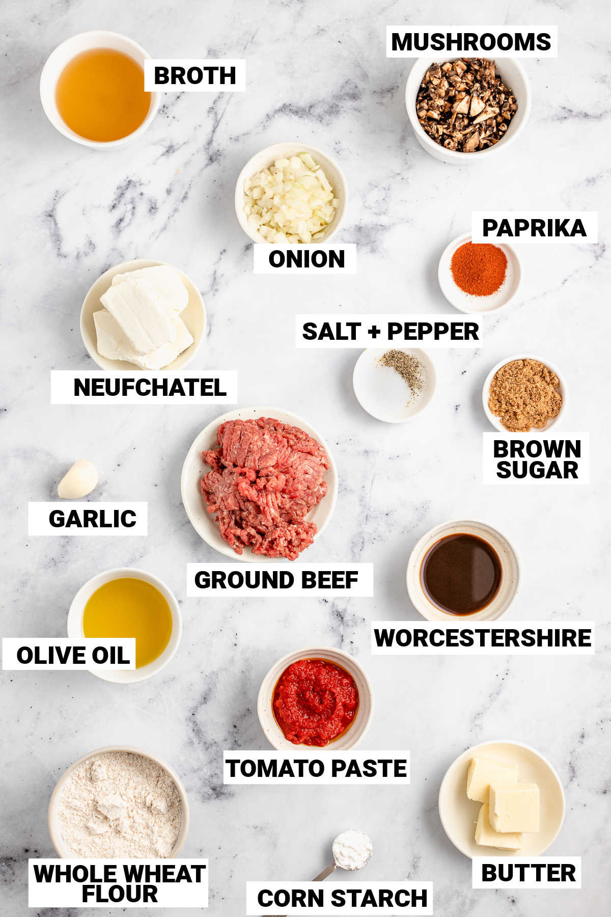 the ingredients for this recipe with text overlay