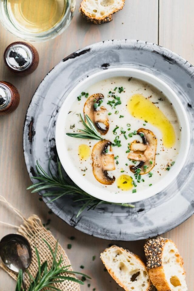 Easy Cream of Mushroom Soup - Healthy Seasonal Recipes