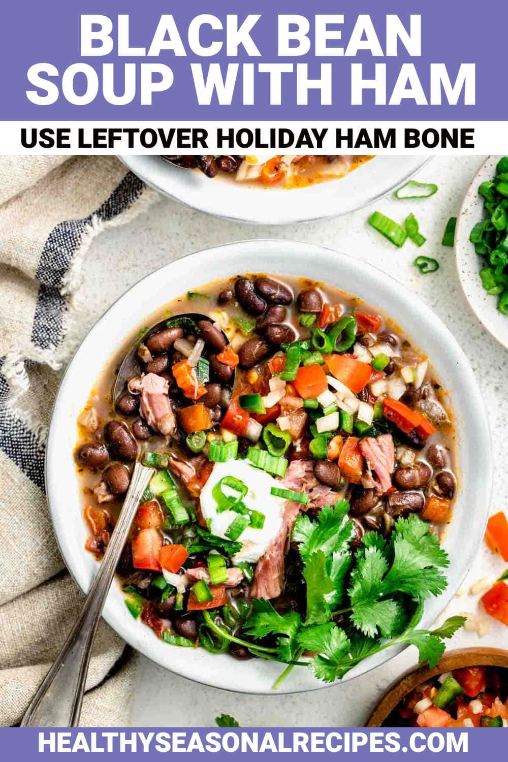 Black Bean and Ham Soup Healthy Seasonal Recipes