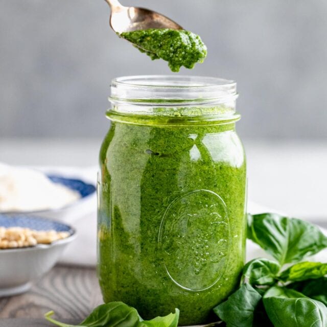 Easy Basil Pesto