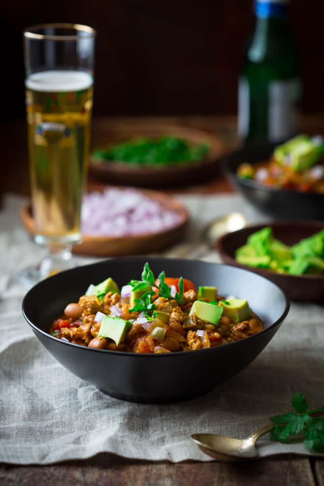 turkey chili with pinto beans Healthy Seasonal Recipes