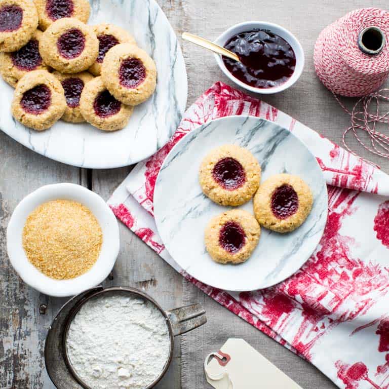 Jam Thumbprint Cookies Healthy Seasonal Recipes