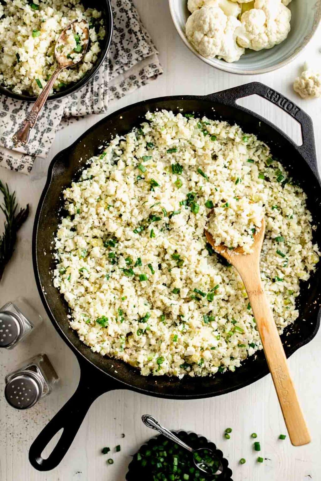 Creamy Low Carb Mashed Cauliflower Healthy Seasonal Recipes