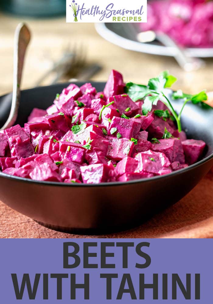 Beets with Tahini Healthy Seasonal Recipes