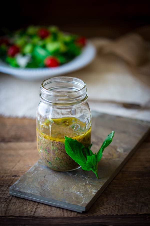 Kalamata Olive and Basil Vinaigrette Healthy Seasonal Recipes