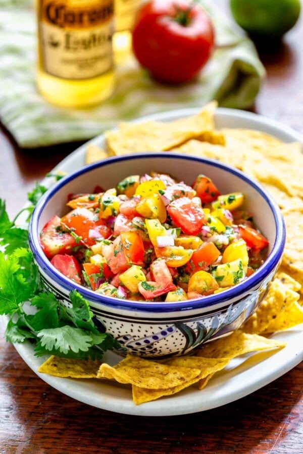 What to do with Yellow Tomatoes and Pico de Gallo Recipe Healthy Seasonal Recipes