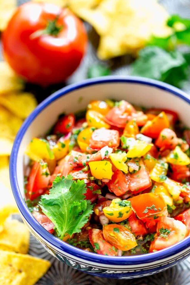 What to do with Yellow Tomatoes and Pico de Gallo Recipe Healthy