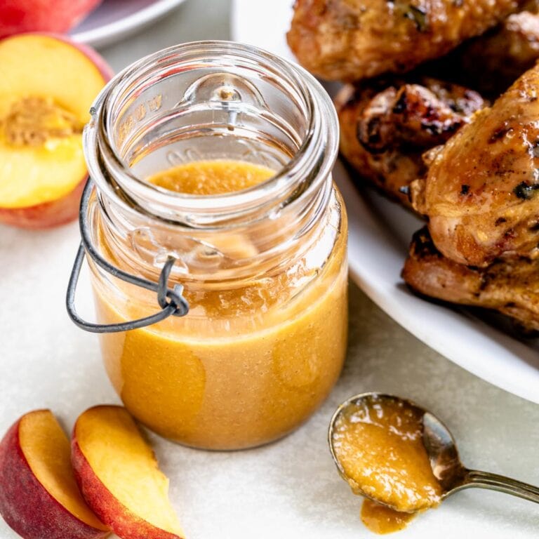 Peach Barbecue Sauce Healthy Seasonal Recipes