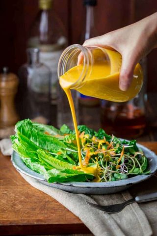 Carrot Ginger Dressing by Katie Webster on Healthy Seasonal Recipes