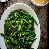 Sesame Roasted Asparagus Salad on Healthy Seasonal Recipes
