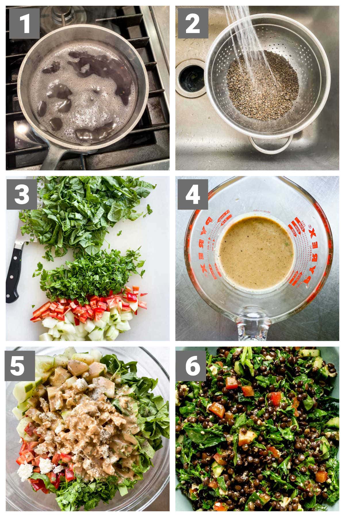 how to make the recipe in step by step photo collage