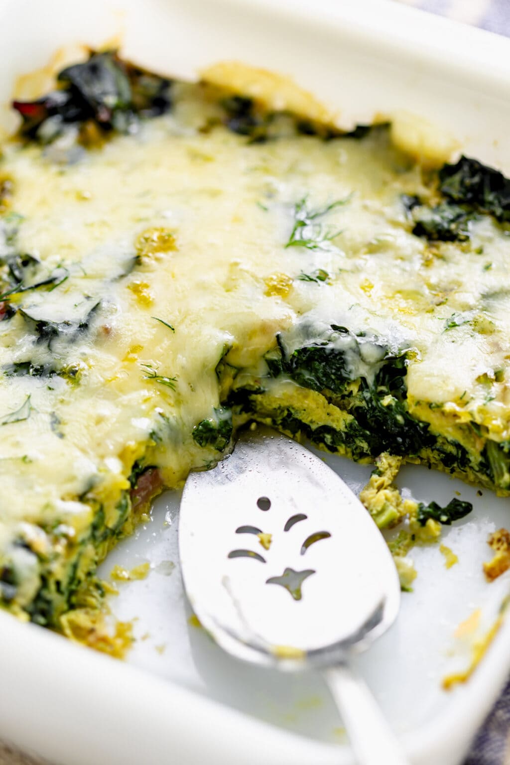 Swiss Chard and Egg Bake Healthy Seasonal Recipes