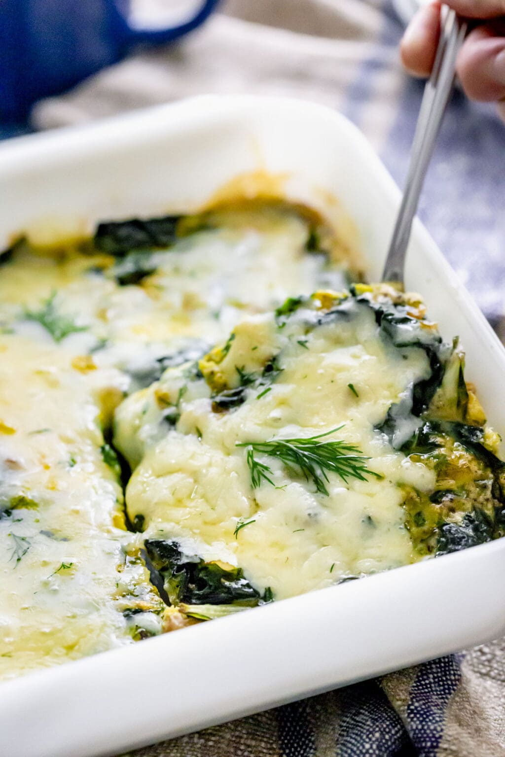 Swiss Chard and Egg Bake Healthy Seasonal Recipes