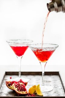 two red martinis