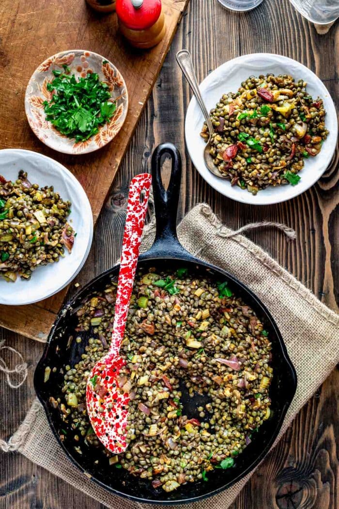 French Lentils with Bacon Healthy Seasonal Recipes