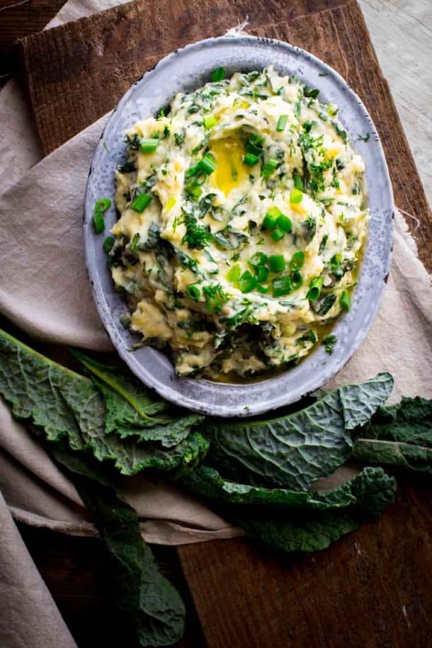Kale Colcannon with Cheese and Horseradish - Healthy Seasonal Recipes