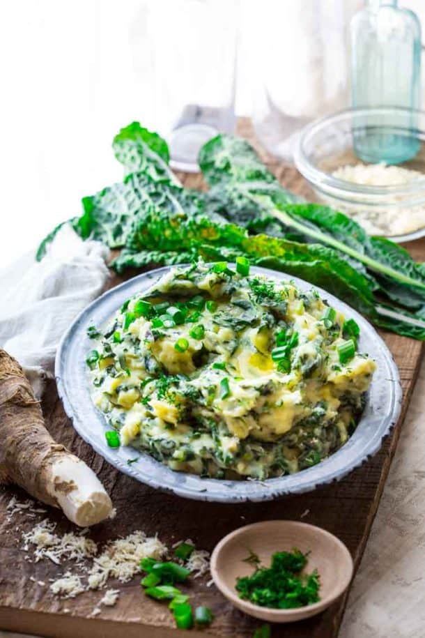 Kale Colcannon with Cheese and Horseradish - Healthy Seasonal Recipes