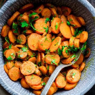 Hot Moroccan Carrots | Side Dish | Vegan | Gluten Free | Dairy Free | Winter | Healthy Seasonal Recipes | Katie Webster