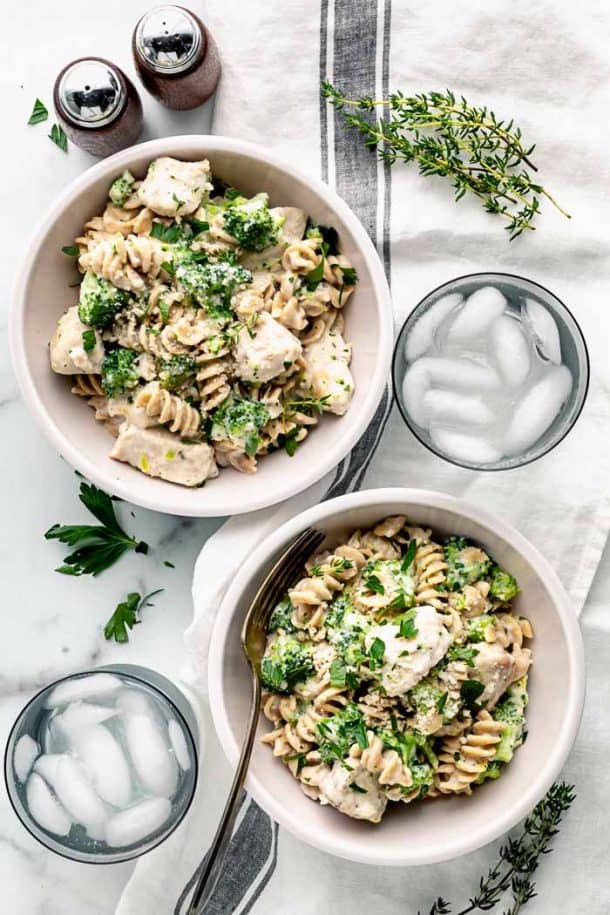 Healthy Chicken Alfredo with Broccoli Healthy Seasonal Recipes