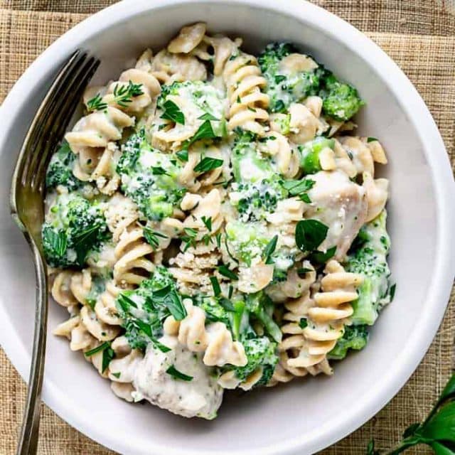 Healthy Chicken Alfredo with Broccoli Healthy Seasonal Recipes