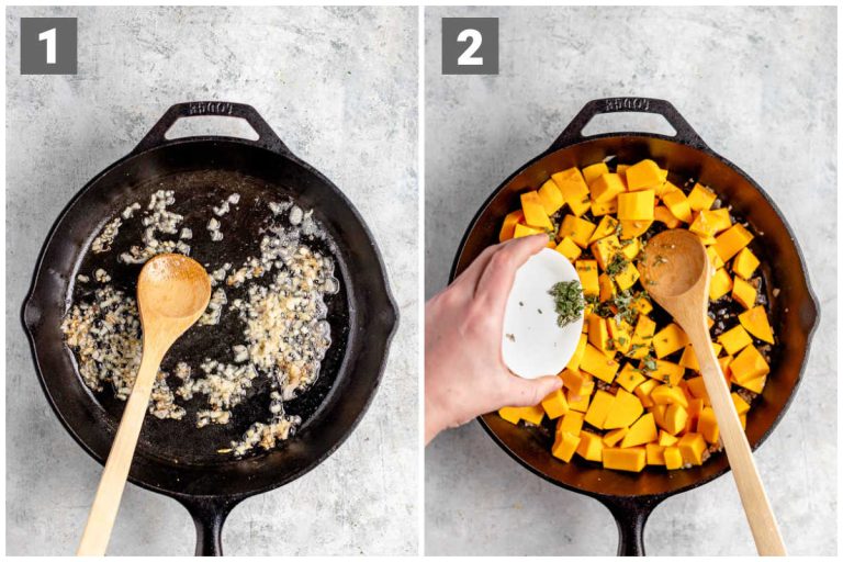 Cheesy Stovetop Butternut Squash Healthy Seasonal Recipes