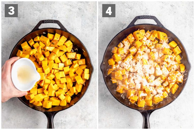 Cheesy Stovetop Butternut Squash Healthy Seasonal Recipes