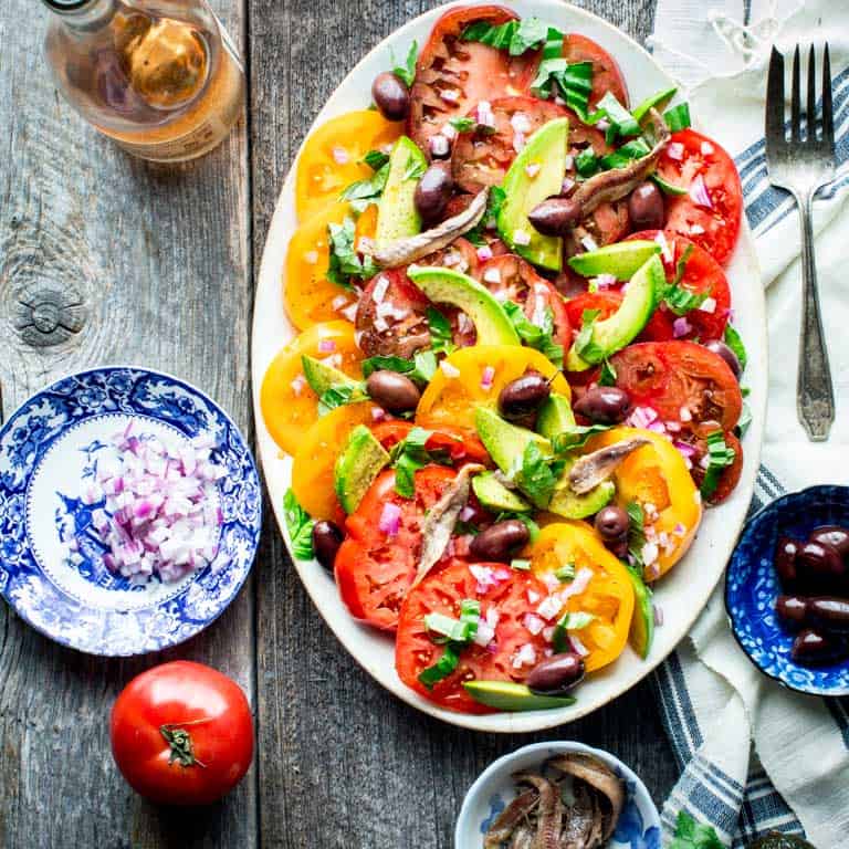 Anchovies Salad Anchovies Salad