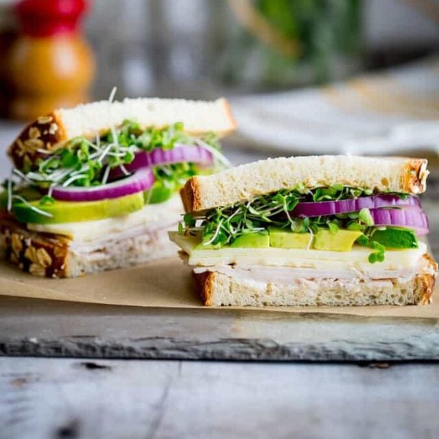 Turkey Avocado Sandwich Healthy Seasonal Recipes