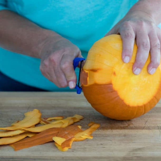 How to Peel, Seed and Cut a Fresh Pumpkin Healthy Seasonal Recipes