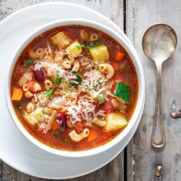Homemade Minestrone Soup Healthy Seasonal Recipes