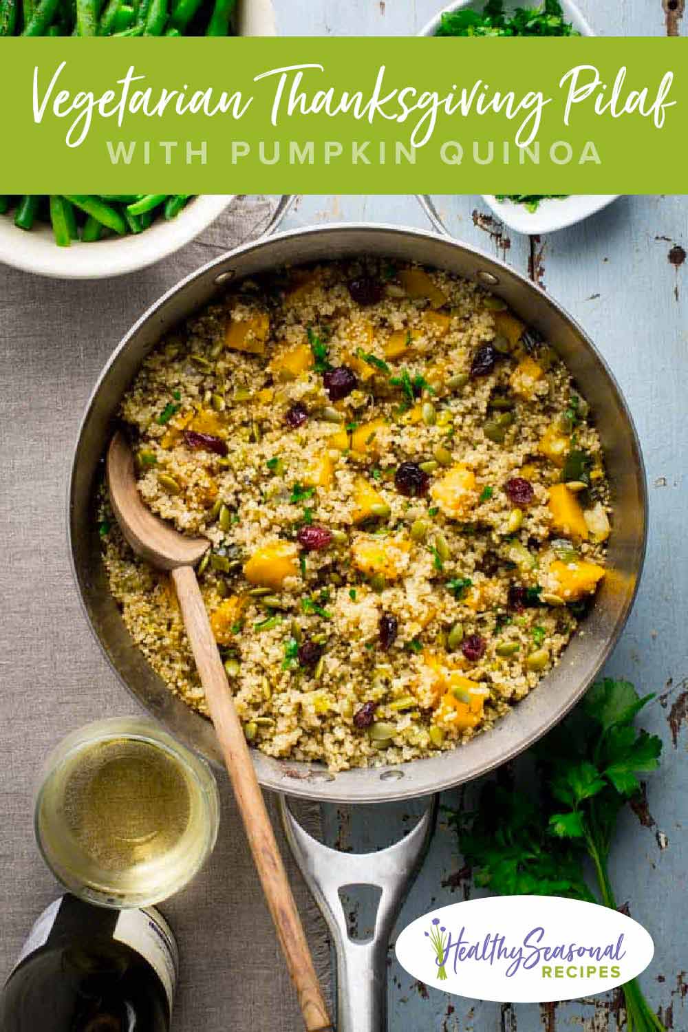 Vegetarian Thanksgiving Pilaf