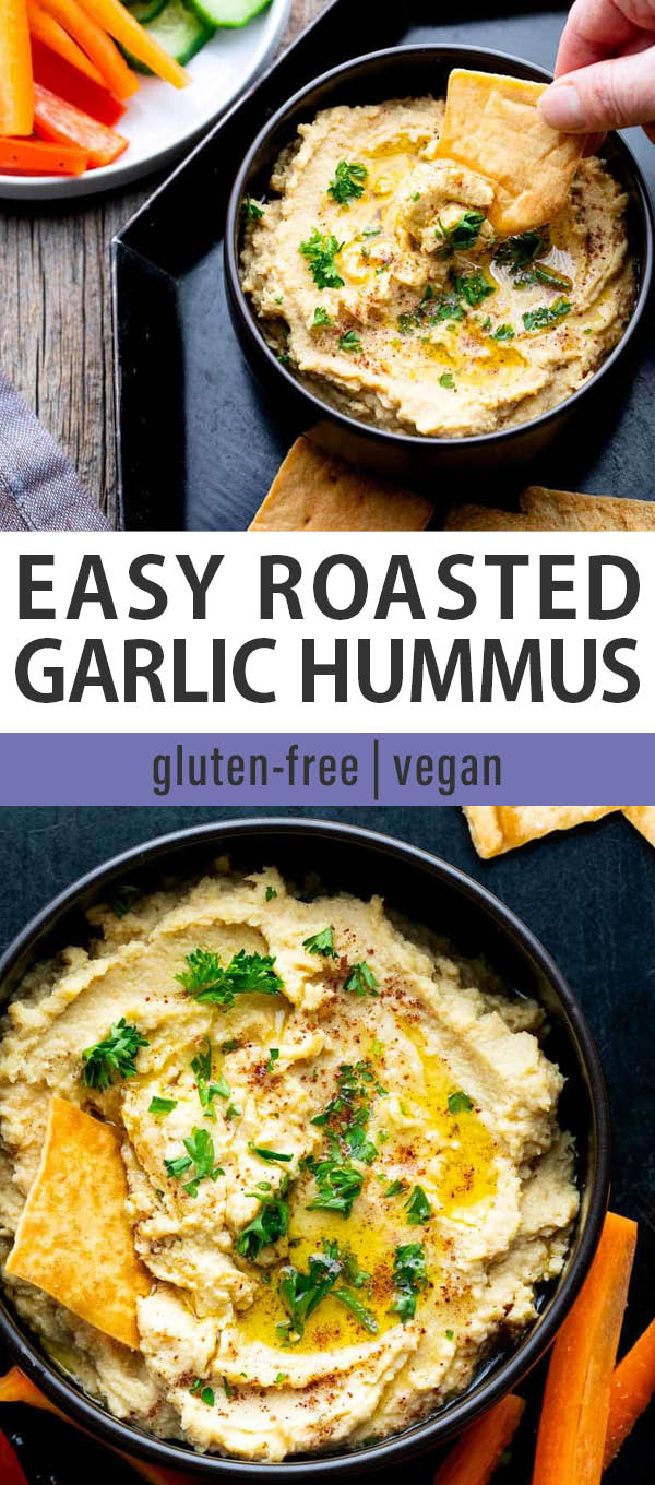Roasted Garlic Hummus Healthy Seasonal Recipes