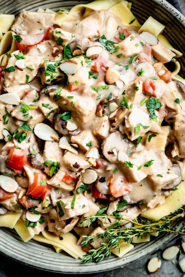 Easy Creamy Chicken a la King Healthy Seasonal Recipes