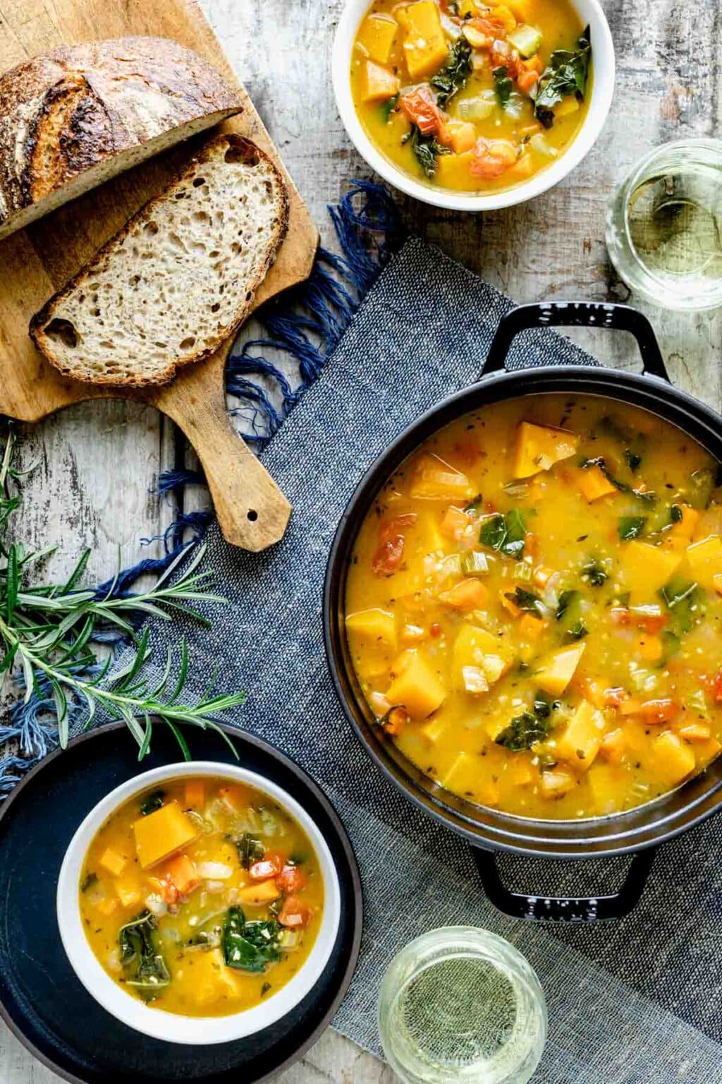 Harvest Vegetable Soup {Vegan} Healthy Seasonal Recipes