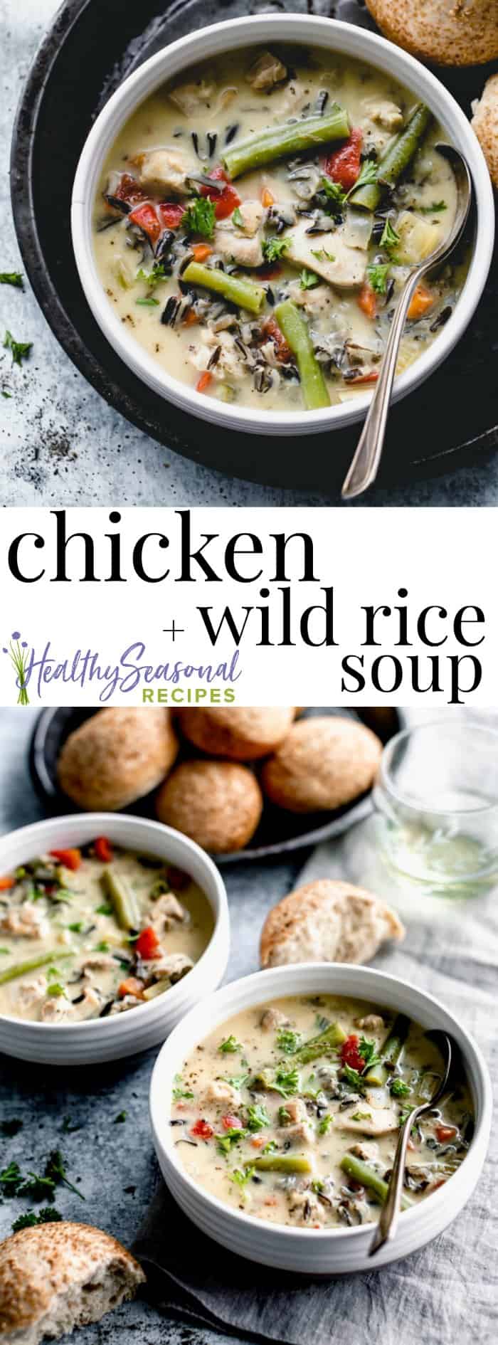 Chicken and Wild Rice Soup Healthy Seasonal Recipes