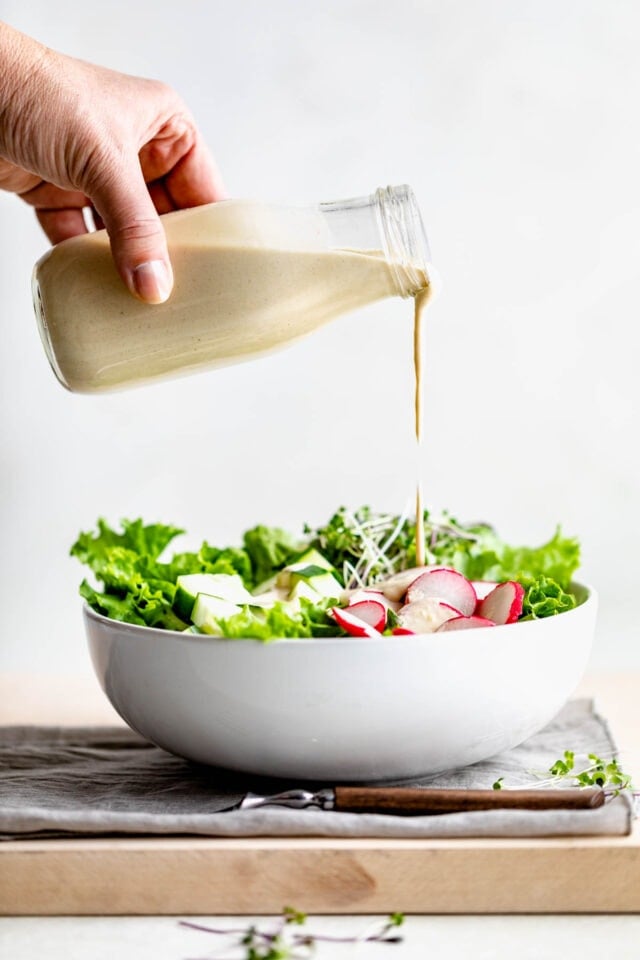 Easy Lemon Tahini Salad Dressing Healthy Seasonal Recipes