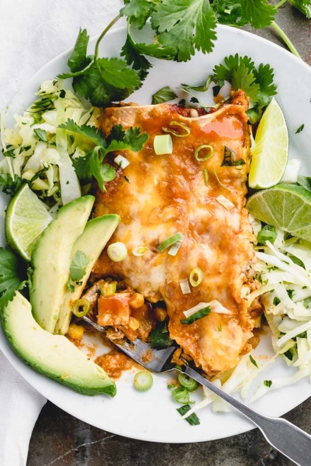 🥇 enchiladas de pollo fáciles » Receta Fácil y Saludable!