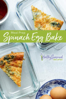 Spinach Egg bake
