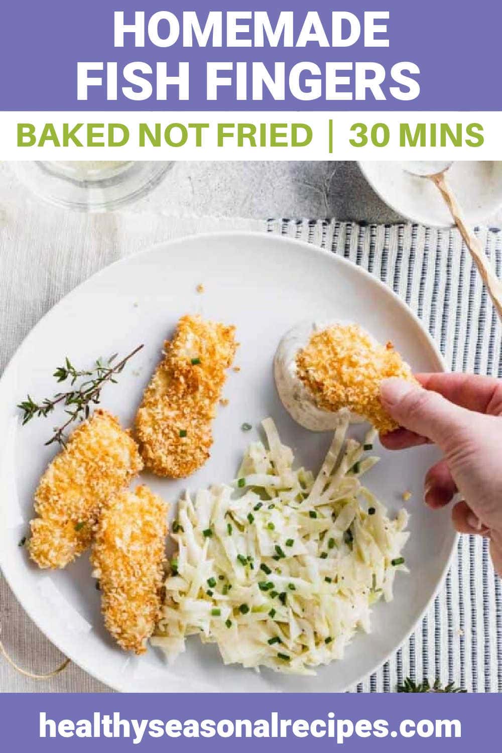 Crispy Baked Fish Sticks Healthy Seasonal Recipes