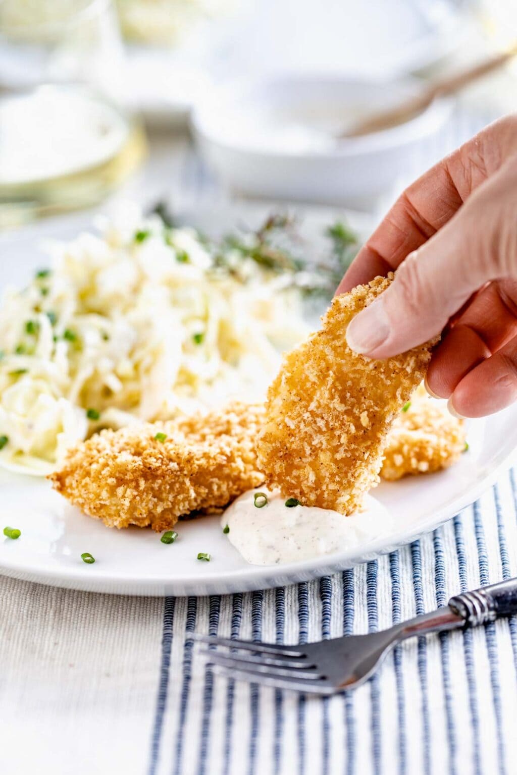 Panko Baked Cod - Healthy Seasonal Recipes
