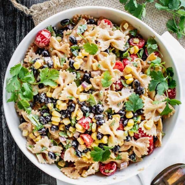 Mexican Pasta Salad Healthy Seasonal Recipes