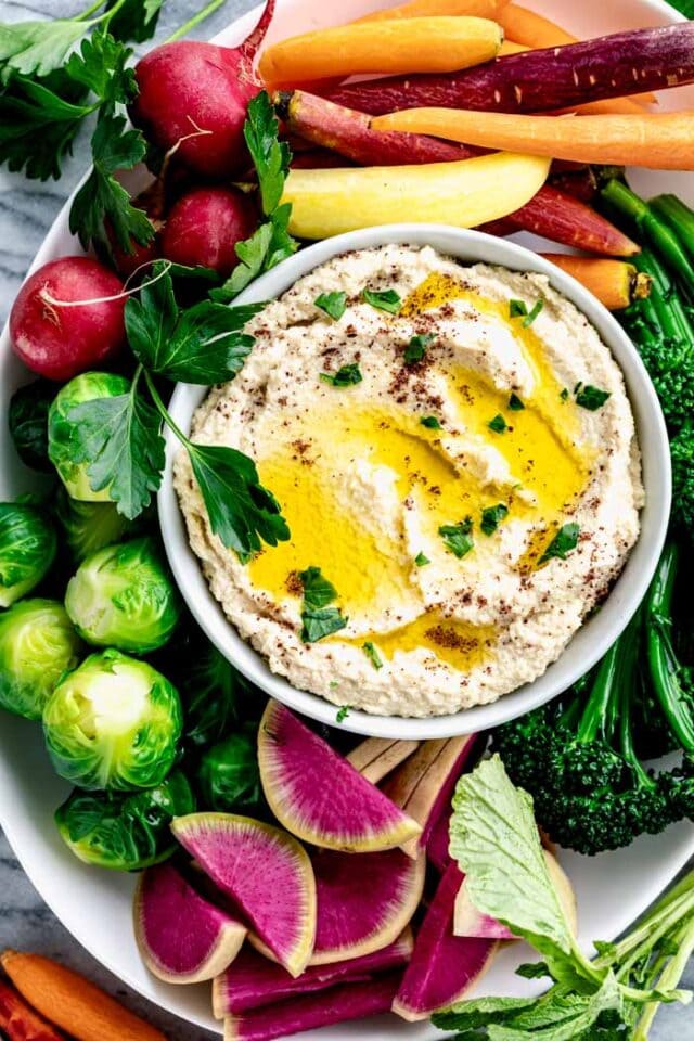 Cauliflower Hummus Healthy Seasonal Recipes
